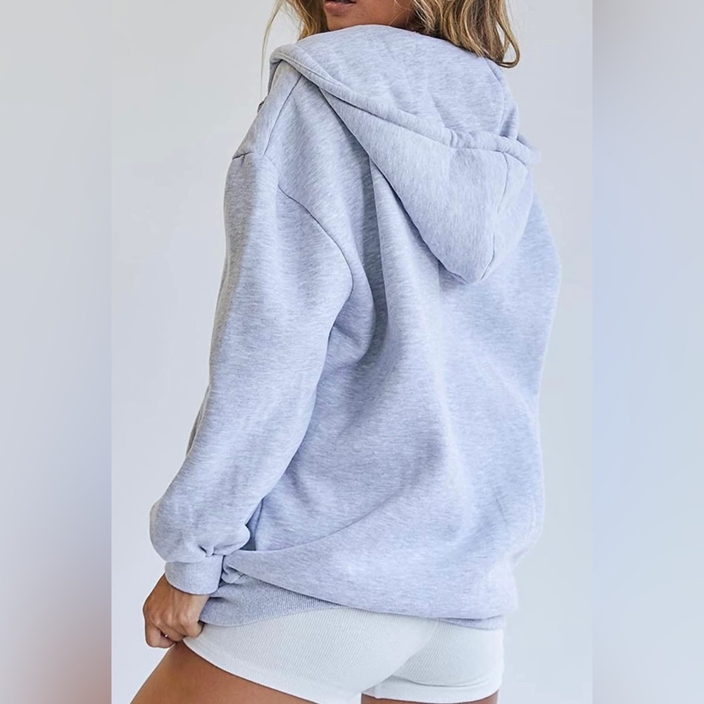 EFAN Women's Cute Hoodies Teen Girl Fall Jacket Oversized Sweatshirts - Picture 2 of 4